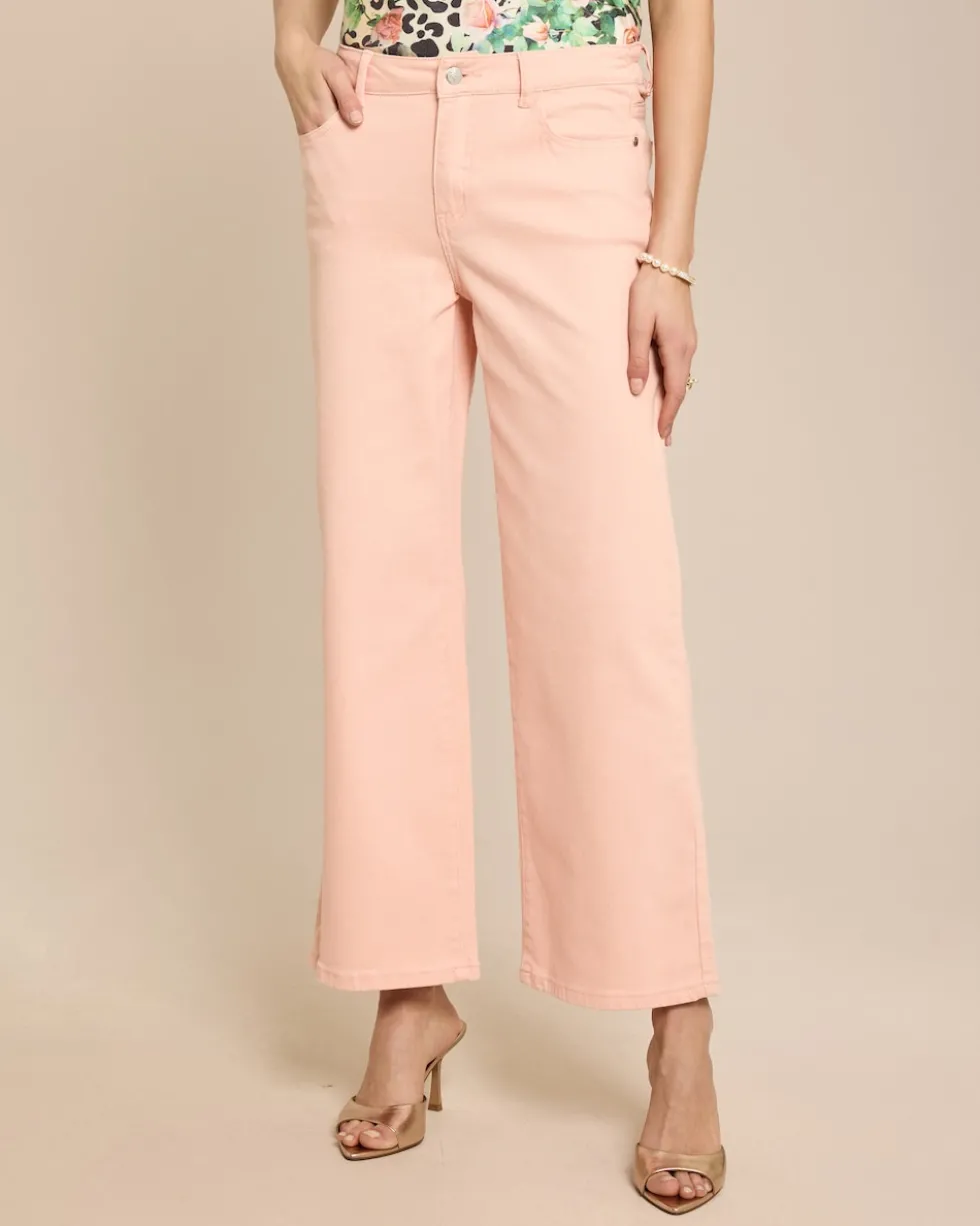 Jeans mit weitem Bein