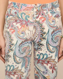 Jeans mit weitem Bein
