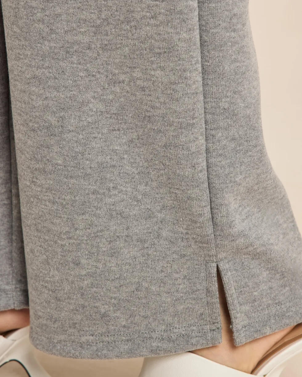 Jerseyhose mit Jeansdetail