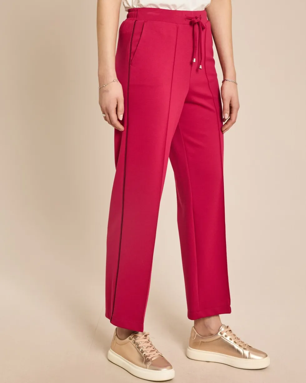 Jersey Hose mit Paspeldetails