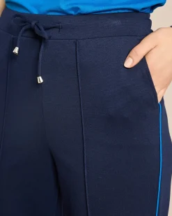 Jersey Hose mit Paspeldetails