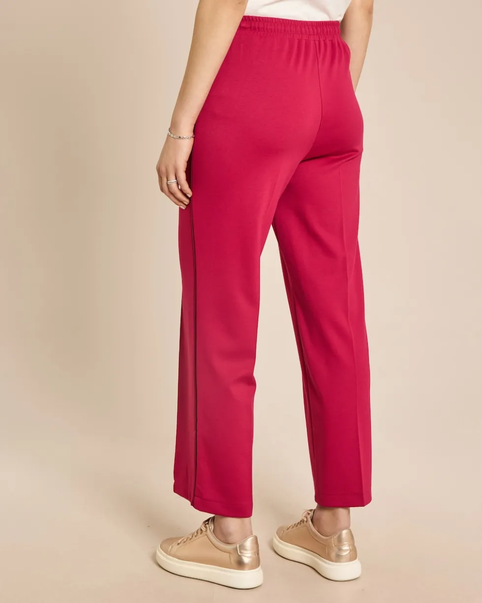 Jersey Hose mit Paspeldetails