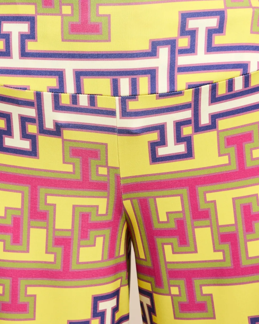 Jersey Hose mit weitem Bein