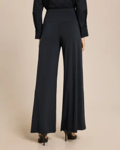 Jersey Hose mit weitem Bein