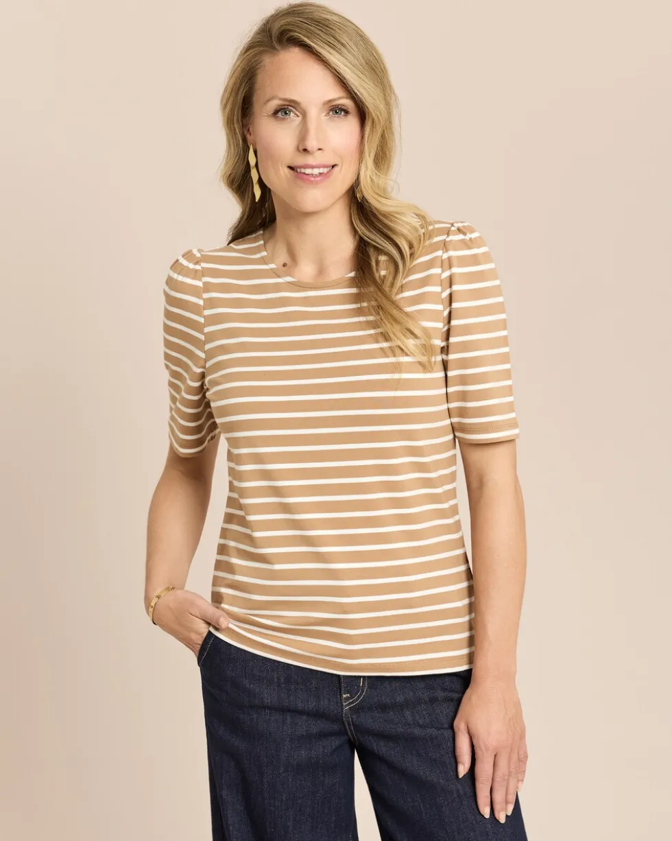 Jubiläums-Shirt mit Streifen