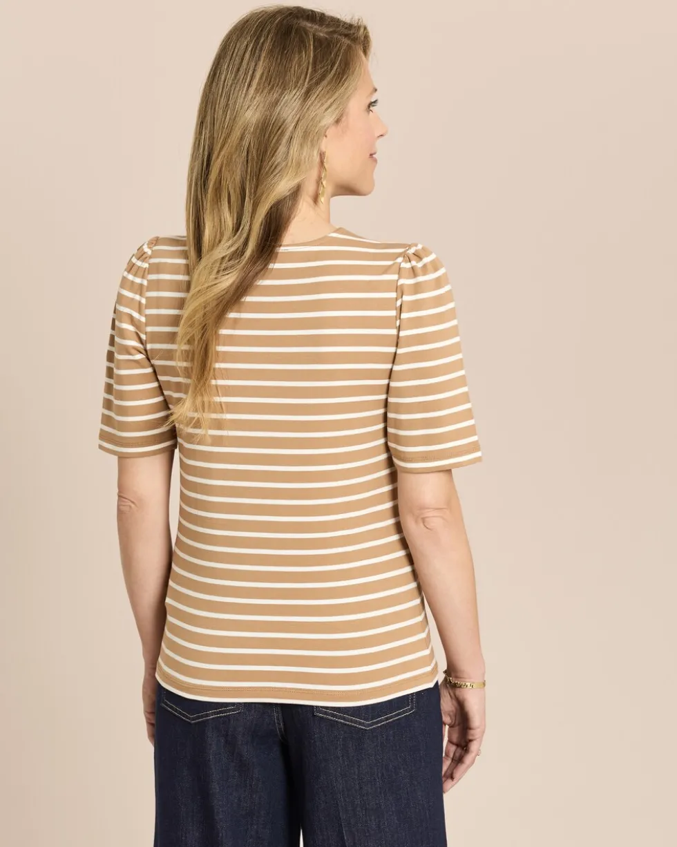 Jubiläums-Shirt mit Streifen