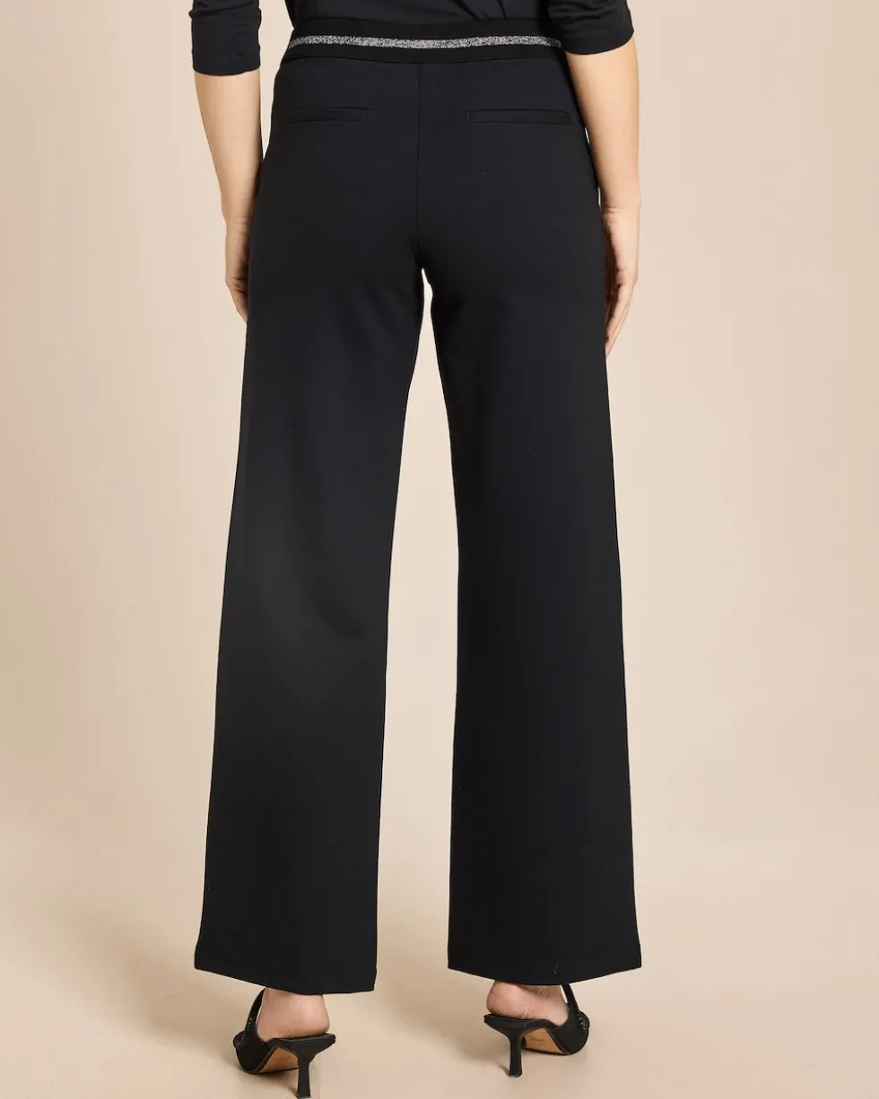 Jumperhose mit Glanzgarnbund