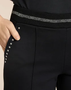 Jumperhose mit Glanzgarnbund
