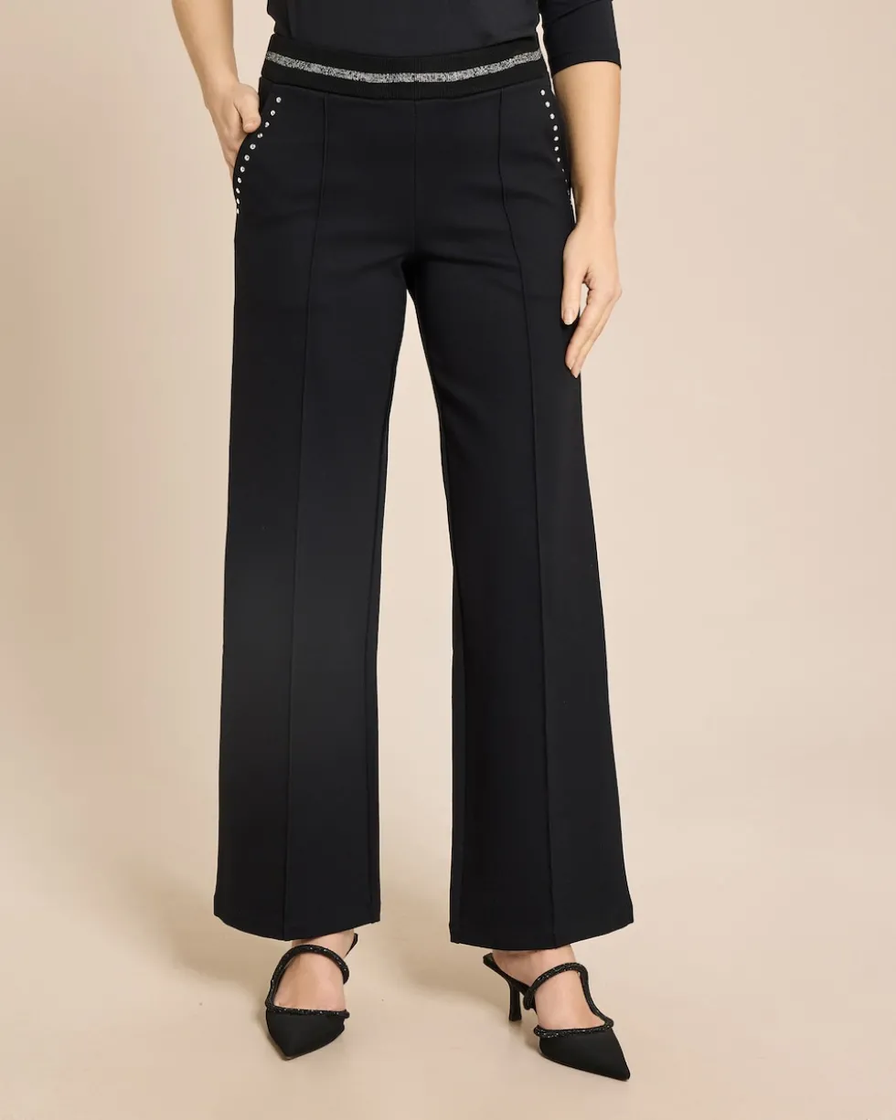Jumperhose mit Glanzgarnbund