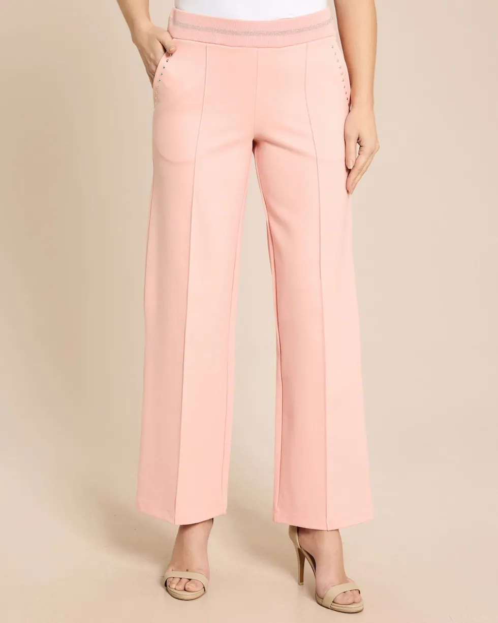 Jumperhose mit Glanzgarnbund