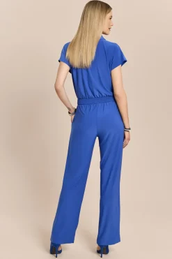 Jumpsuit mit Polokragen