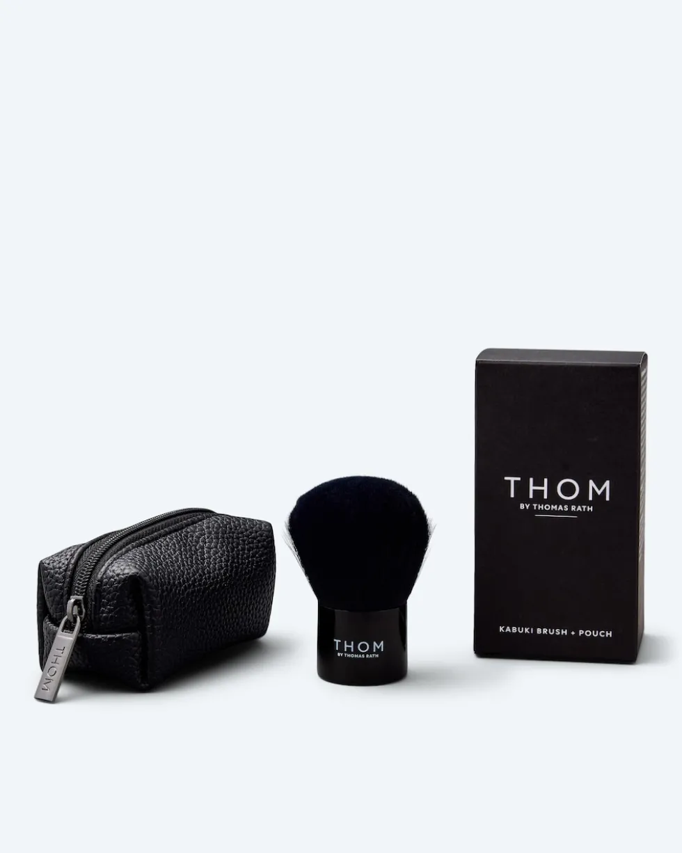 Kabuki Brush + Pouch