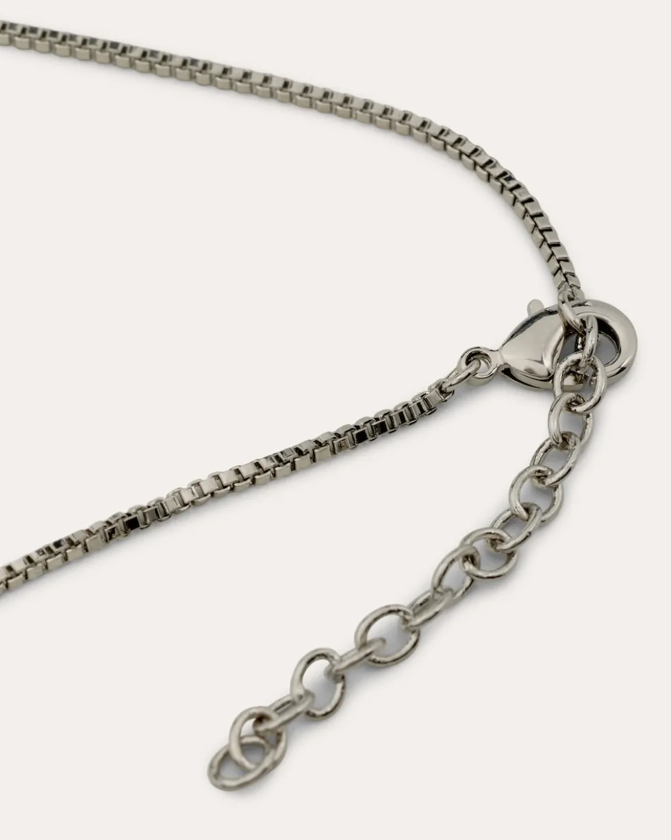 Kette + Anhänger mit Broschenfunktion