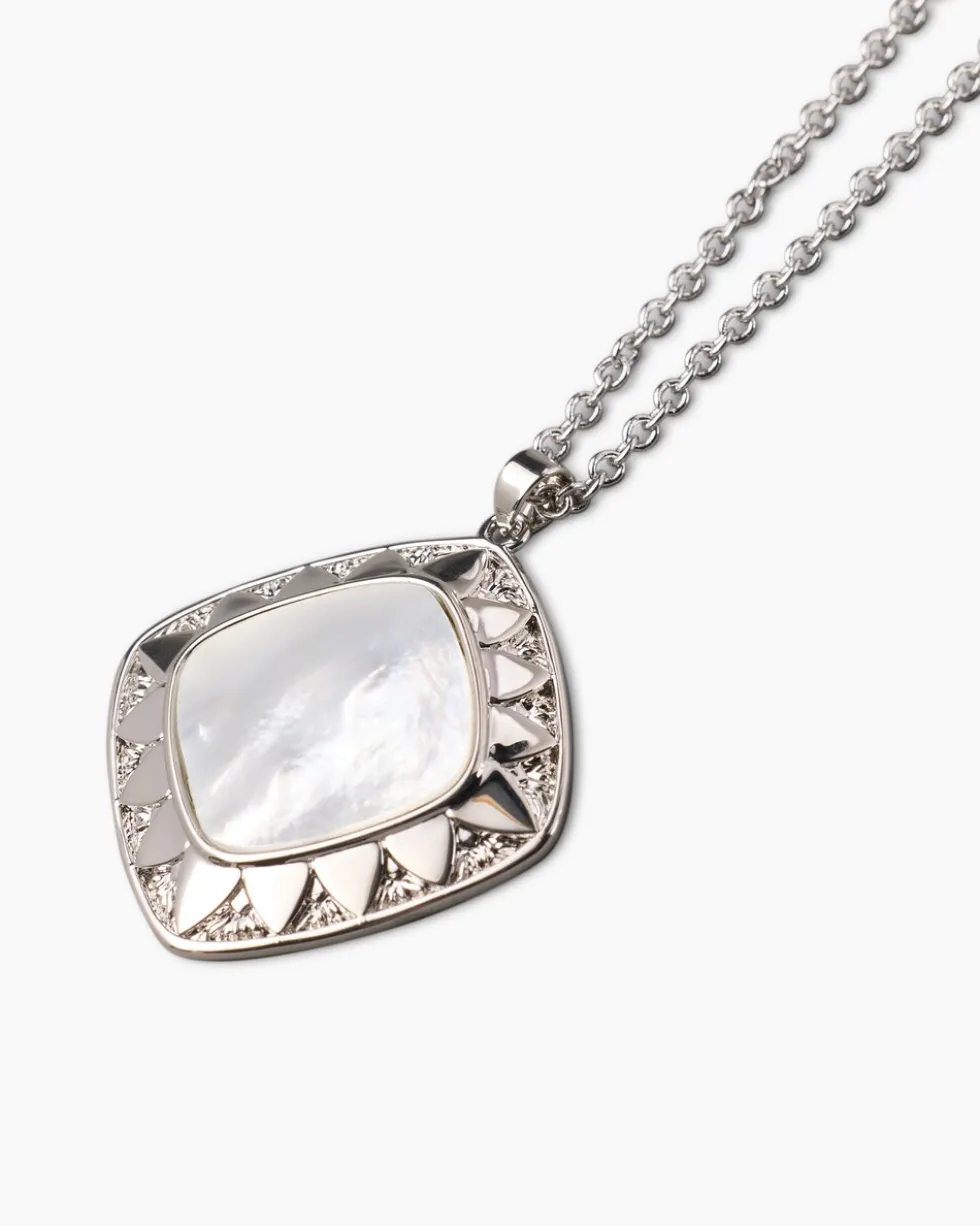 Kette + Anhänger mit Perlmutt