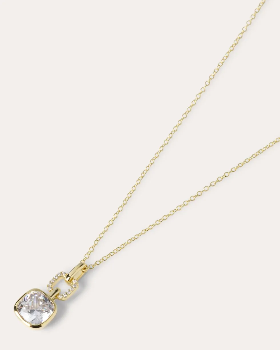 Kette + Anhänger mit Zirkonia