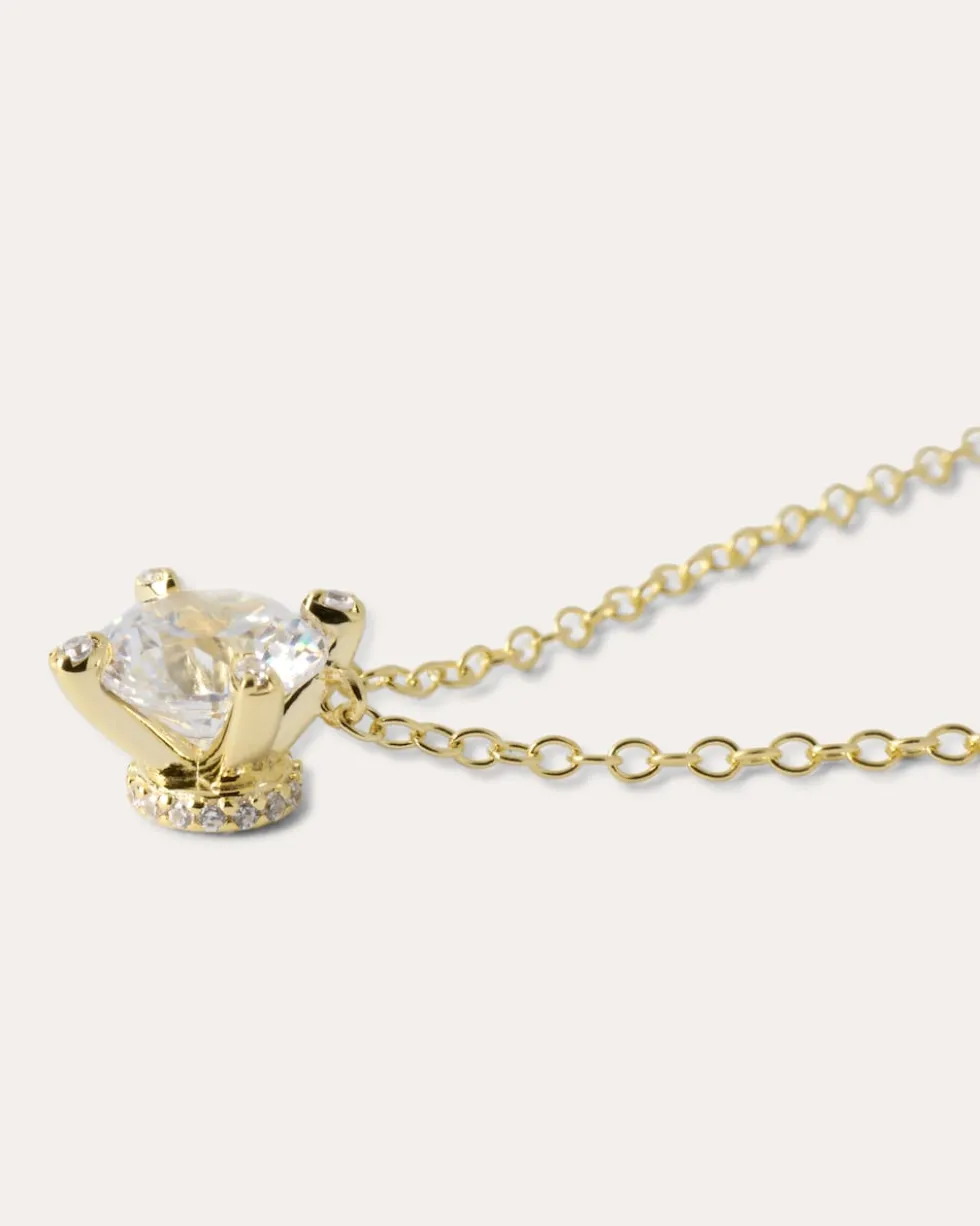 Kette + Anhänger mit Zirkonia
