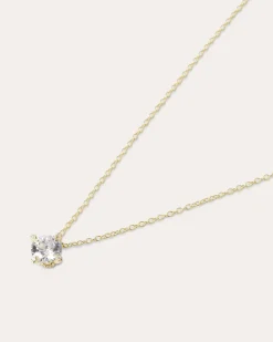 Kette + Anhänger mit Zirkonia