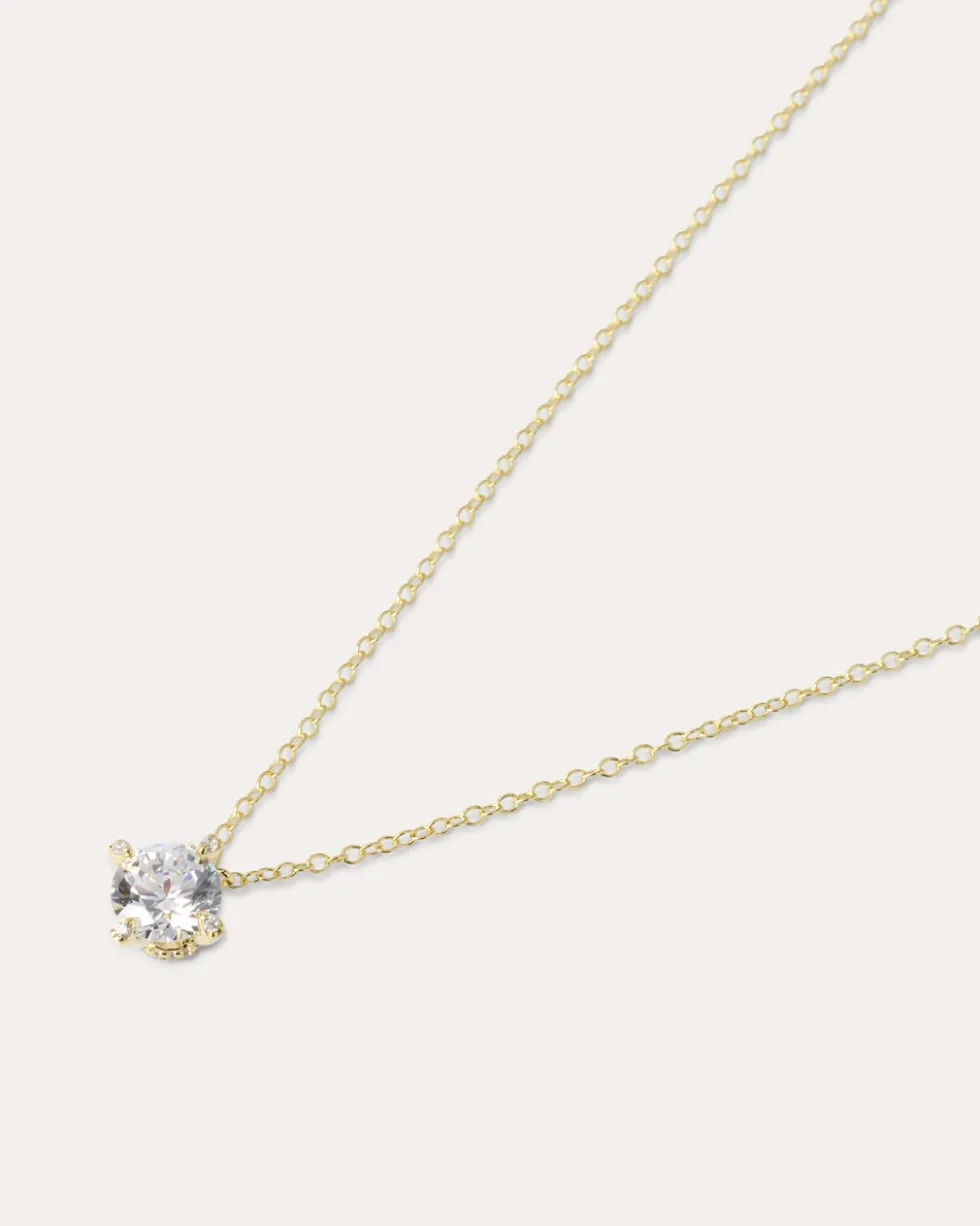 Kette + Anhänger mit Zirkonia