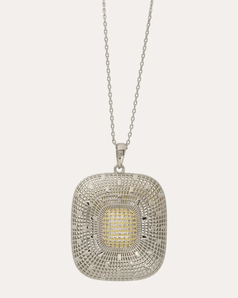 Kette + Anhänger mit Zirkonia