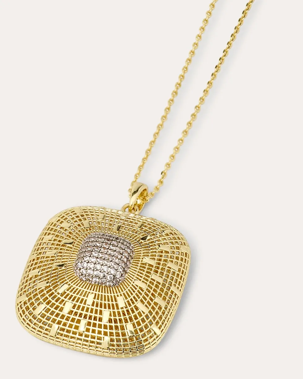 Kette + Anhänger mit Zirkonia