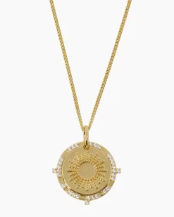 Kette + Anhänger mit Zirkonia