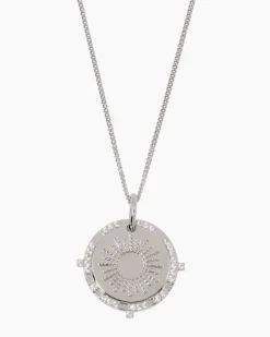 Kette + Anhänger mit Zirkonia