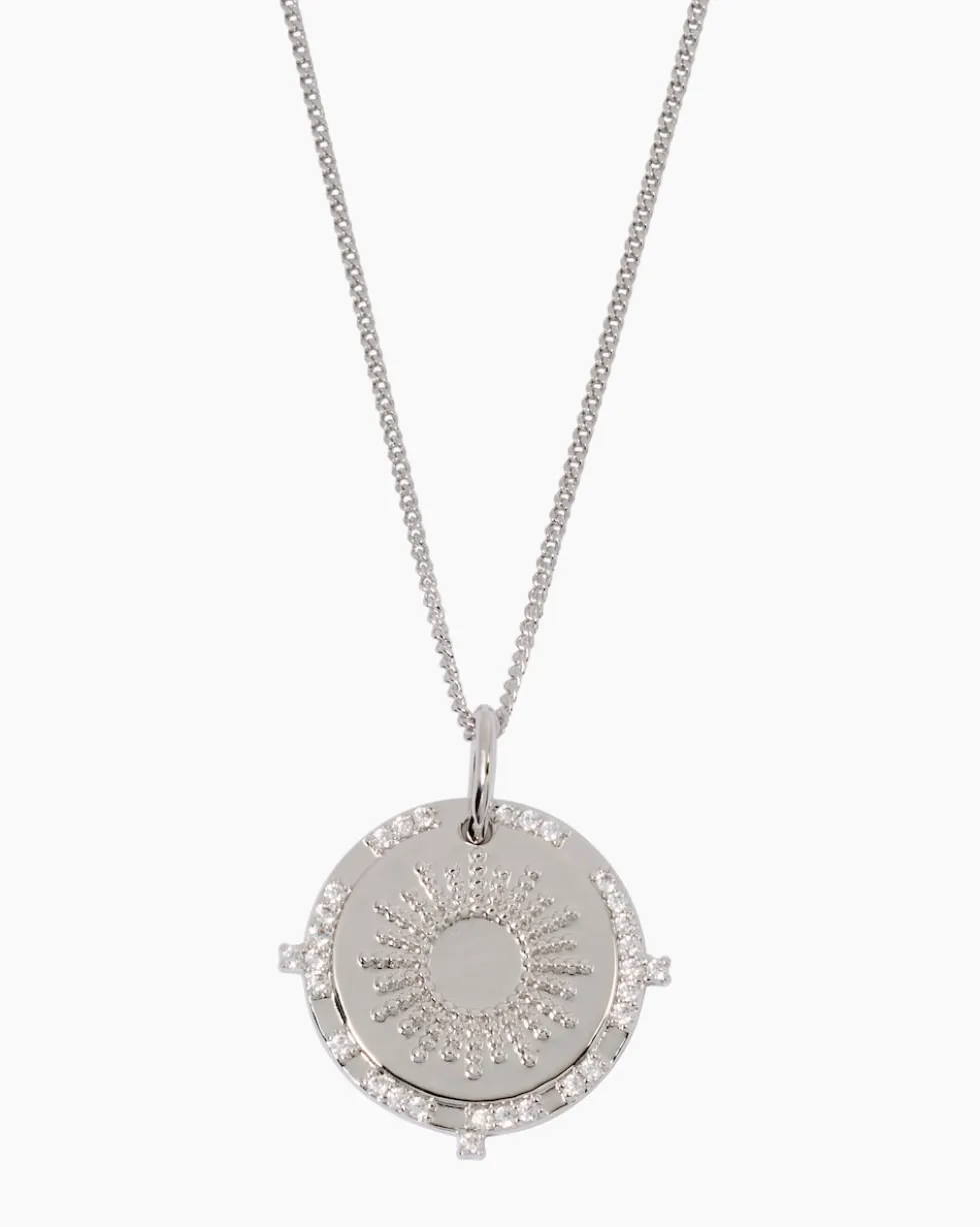 Kette + Anhänger mit Zirkonia