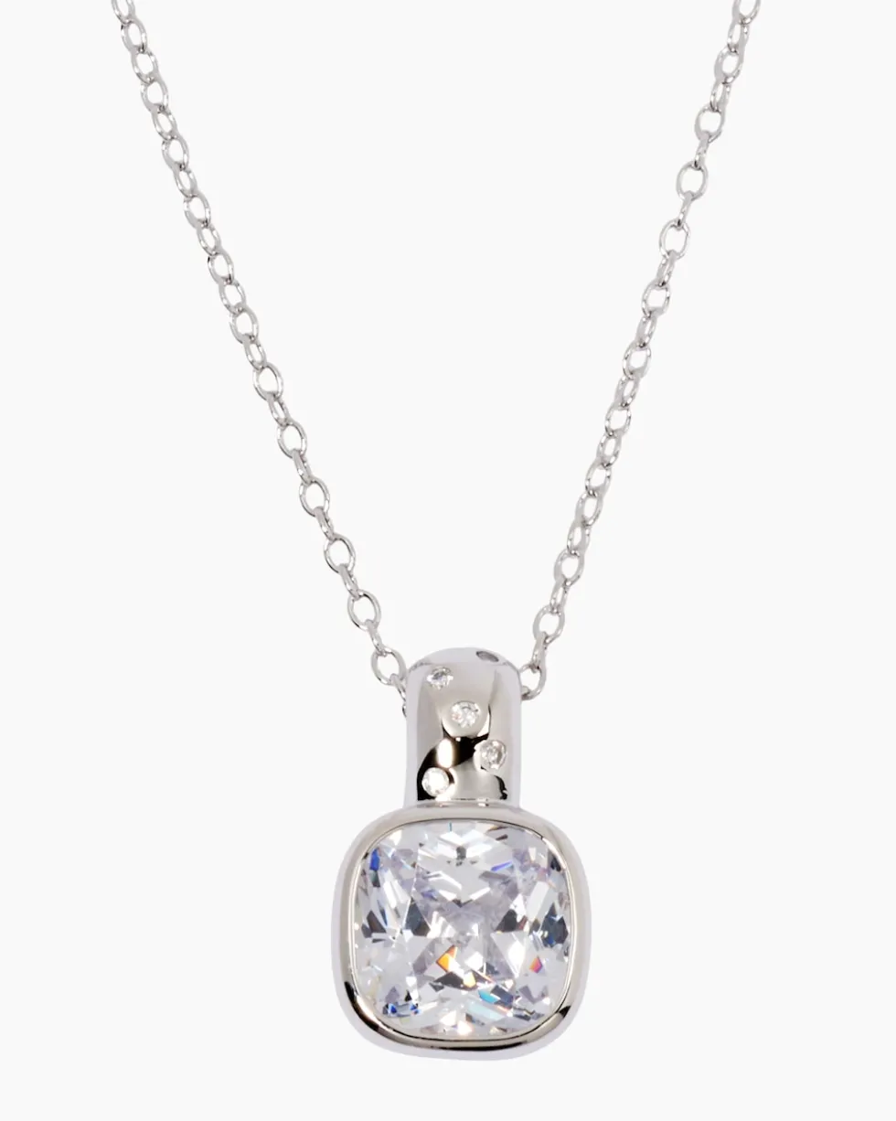 Kette + Anhänger mit Zirkonia