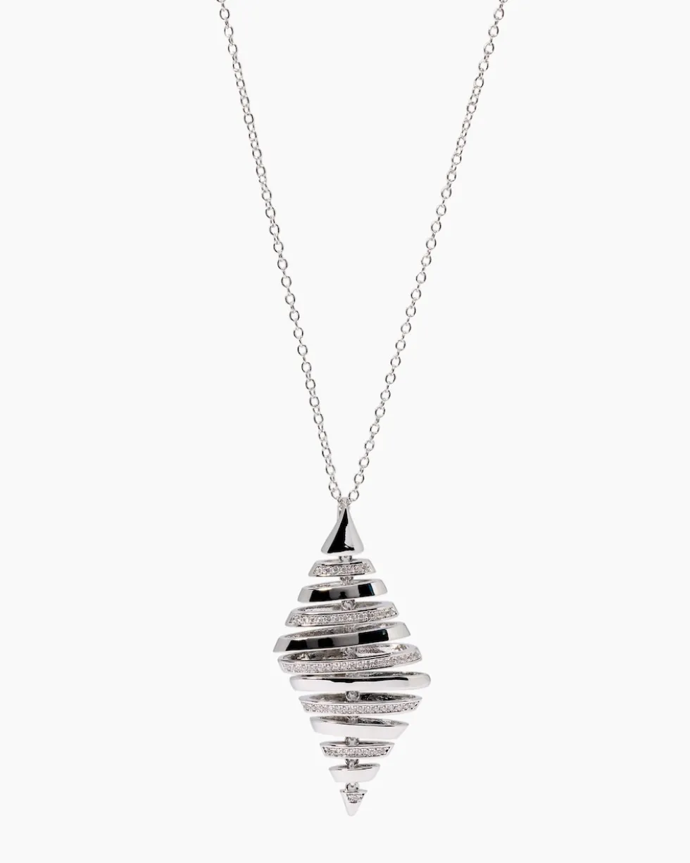 Kette + Anhänger mit Zirkonia