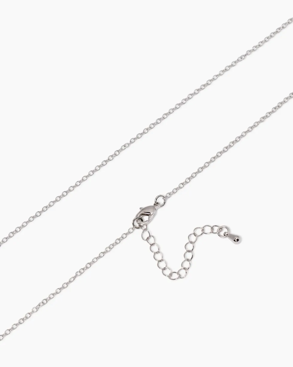 Kette + Anhänger mit Zirkonia