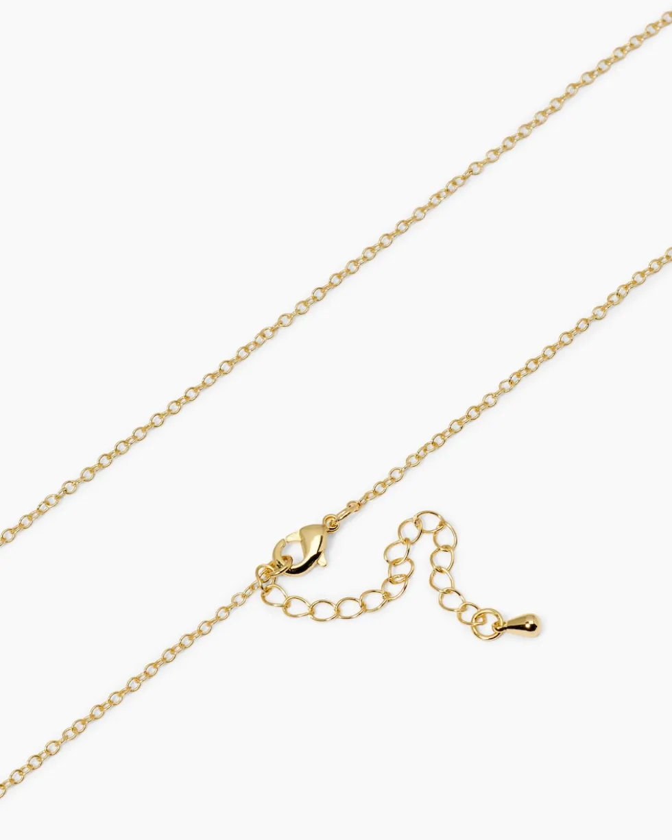 Kette + Anhänger mit Zirkonia