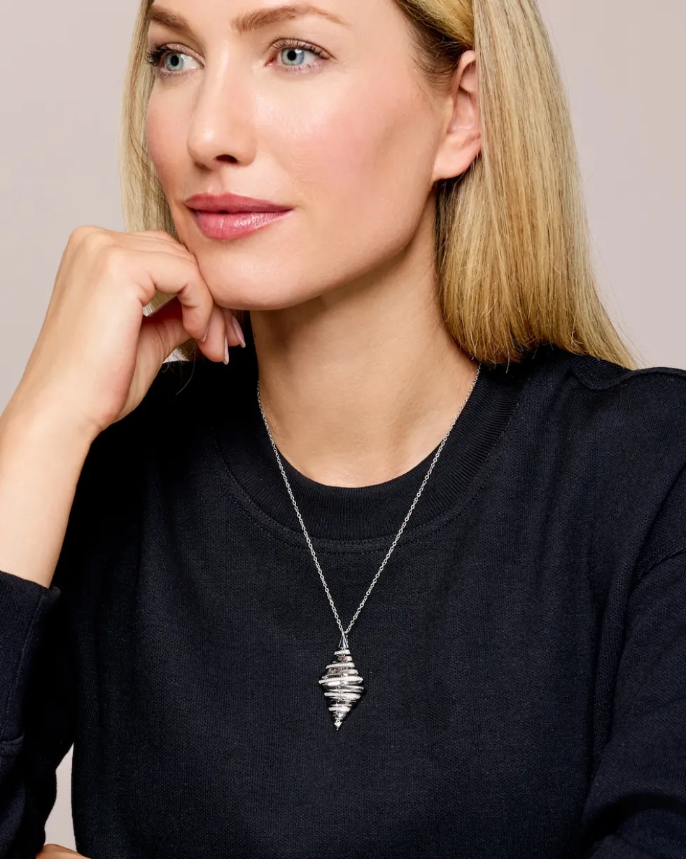Kette + Anhänger mit Zirkonia