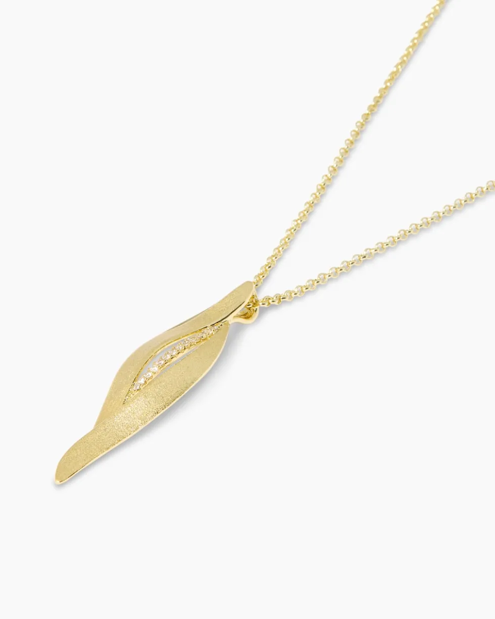 Kette + Anhänger mit Zirkonia