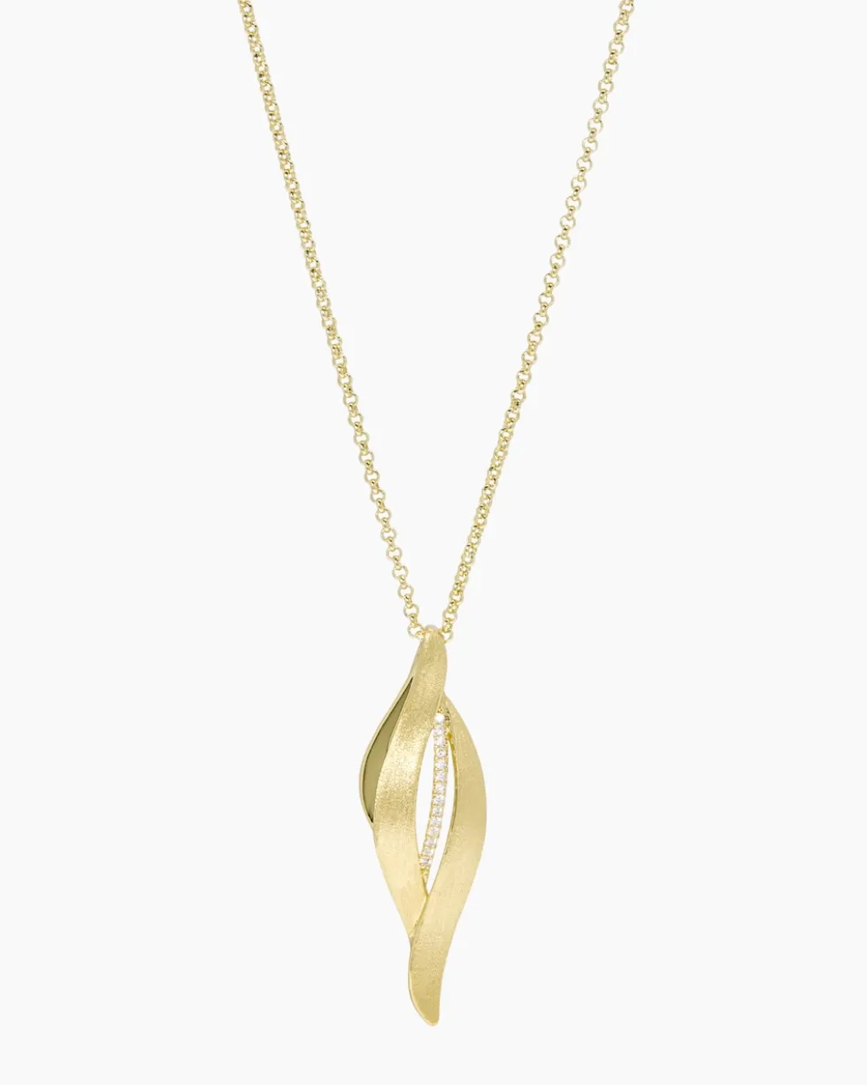 Kette + Anhänger mit Zirkonia