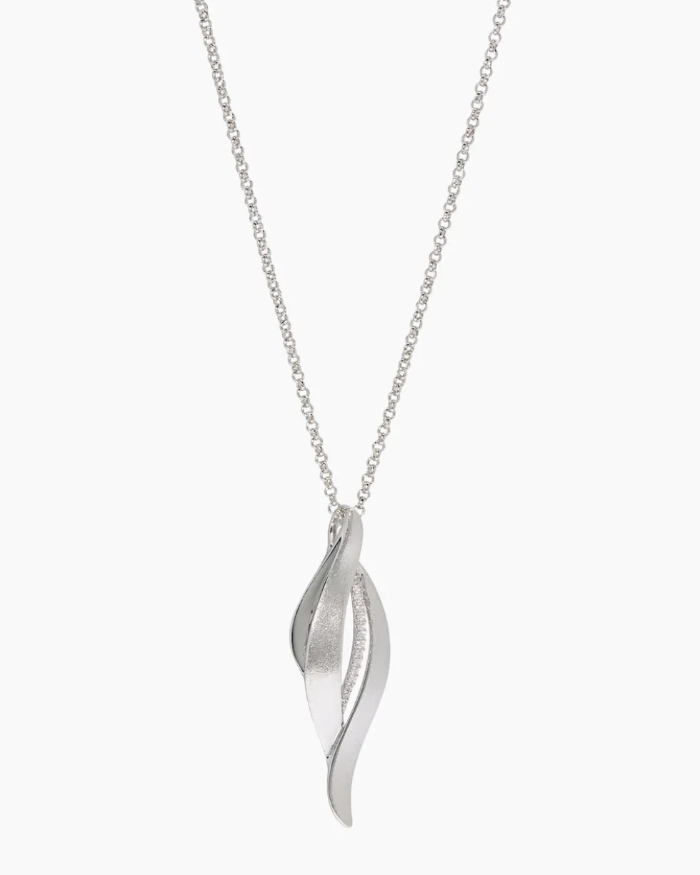 Kette + Anhänger mit Zirkonia