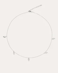 Kette mit Blätter-Design