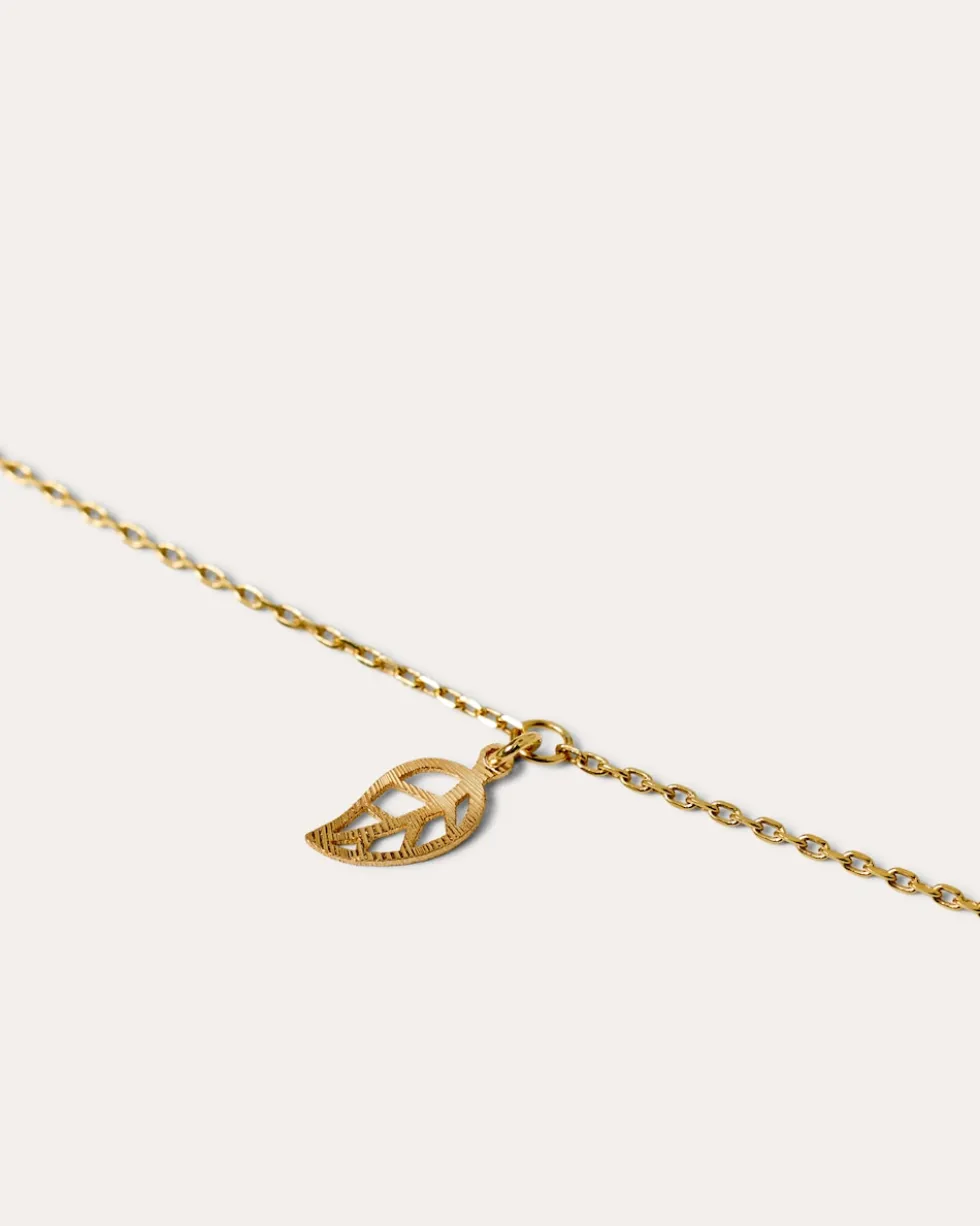 Kette mit Blätter-Design