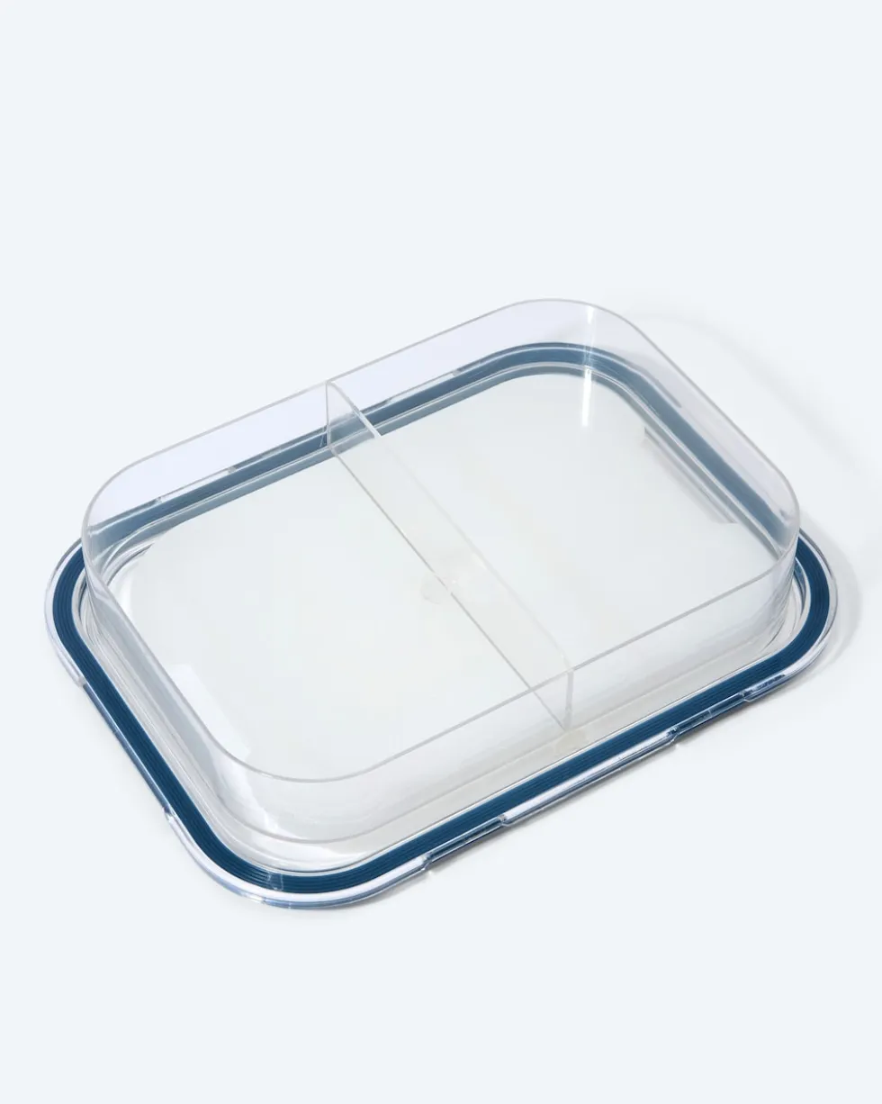 Kühldosen aus Glas, rechteckig, 3tlg.