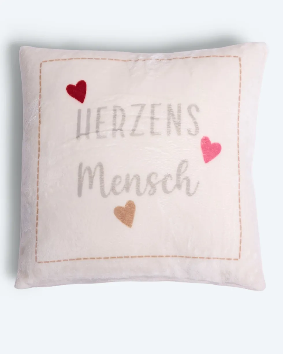 Kissen "Herzensmensch", 2tlg.
