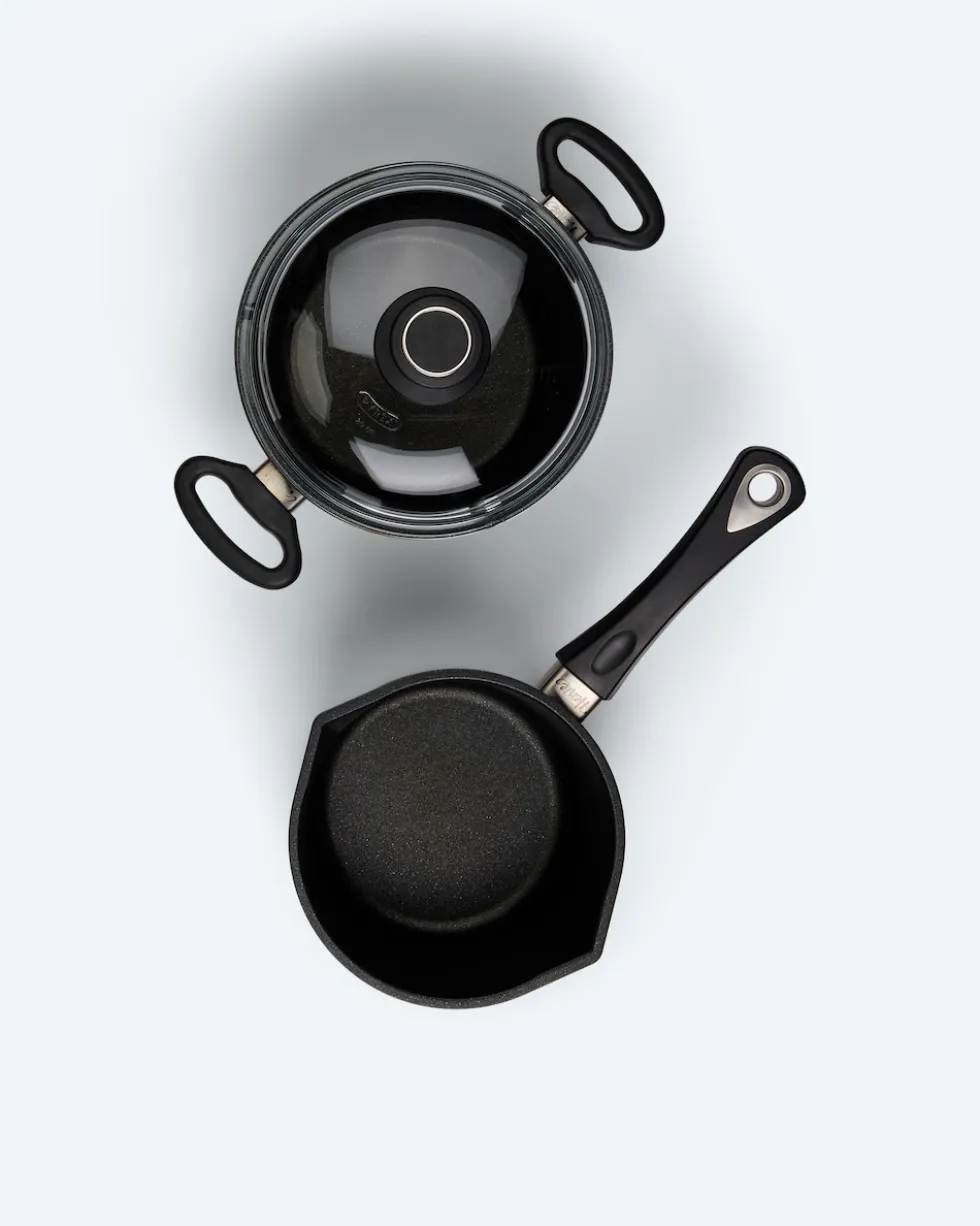 Koch- & Milchtopfset, 3tlg.