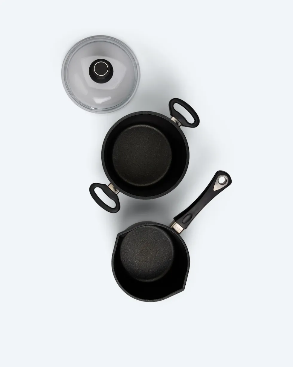 Koch- & Milchtopfset, 3tlg.