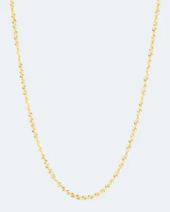 Kordelkette mit Brillant 0,02 ct