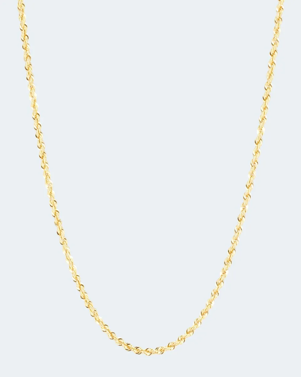 Kordelkette mit Brillant 0,02 ct