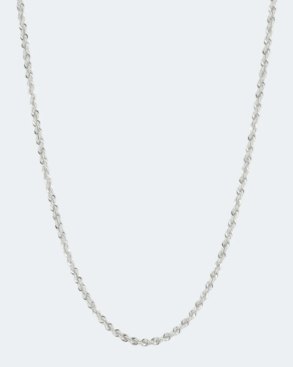 Kordelkette mit Brillant 0,02 ct