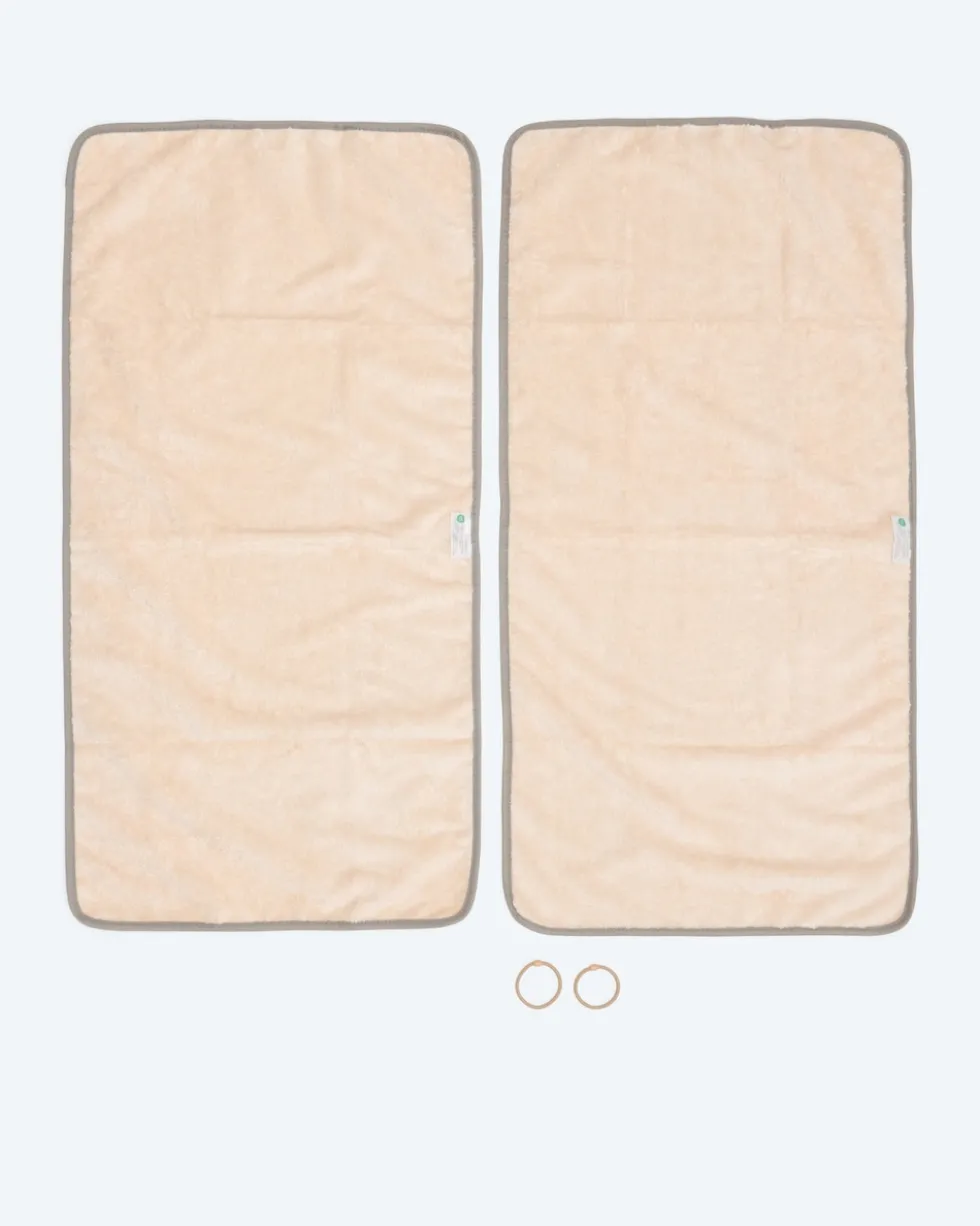 Kosmetik - & Frisierhandtücher 2er-Set