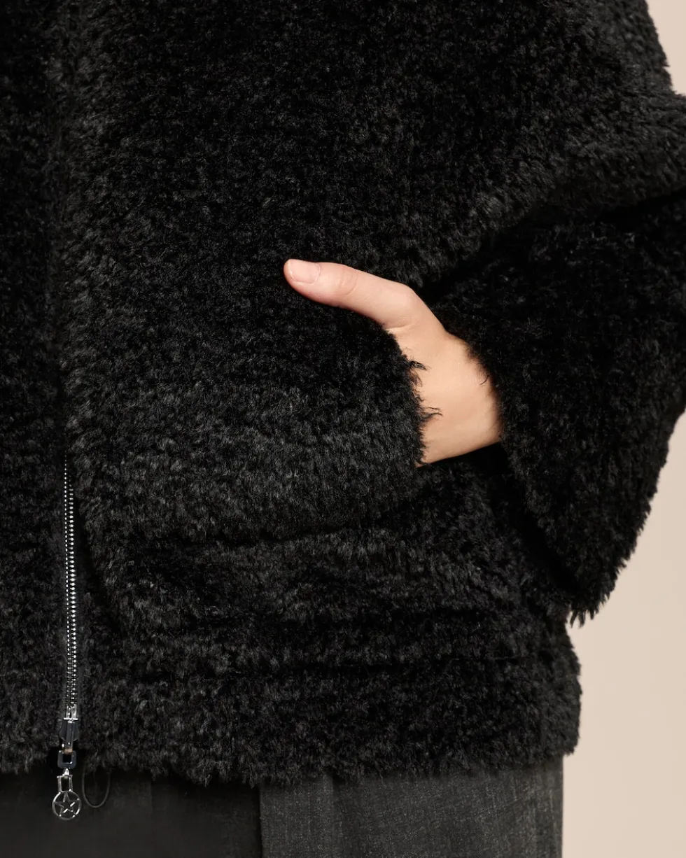 Kunstlederjacke wendbar