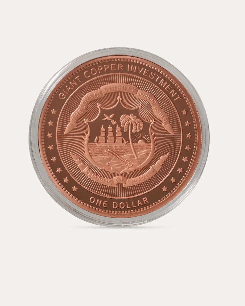 Kupfermünze Giant Copper 10 Jahre Australian Kangaroo