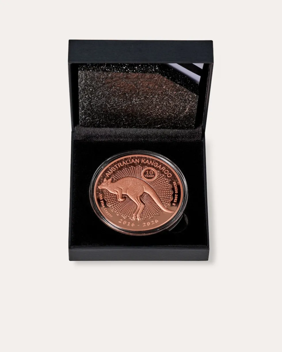 Kupfermünze Giant Copper 10 Jahre Australian Kangaroo