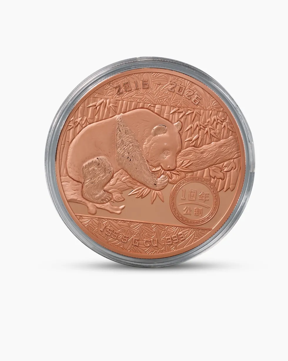Kupfermünze Giant Copper Panda 2026