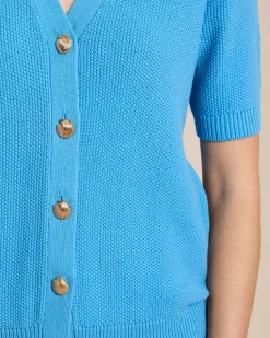 Kurzarm-Cardigan